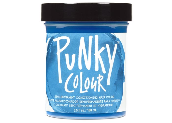 Pantone Color of the Year 2020: Classic Blue Punky Colour Semi-Permanent Conditioning Hair Color in Lagoon Blue
