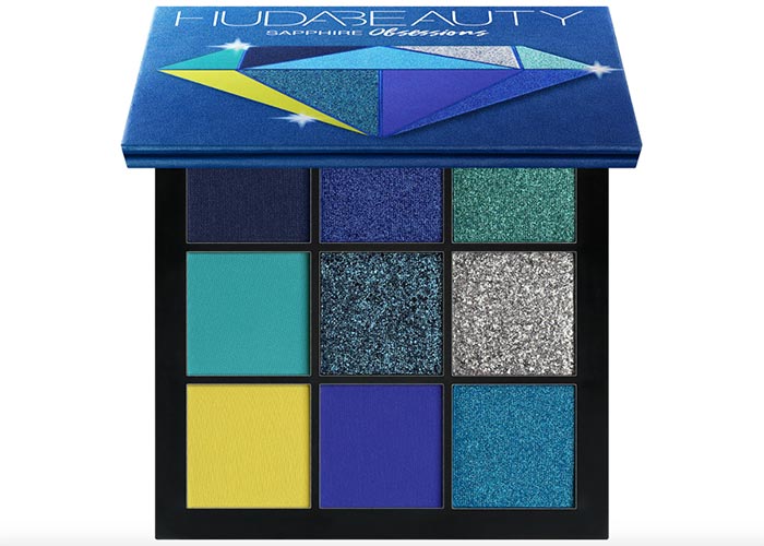 Pantone Color of the Year 2020: Classic Blue Huda Beauty Obsessions Eyeshadow Palette in Sapphire