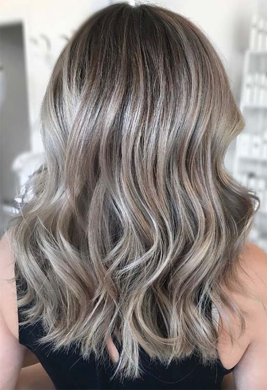 Ash Blonde Hair Color Shades