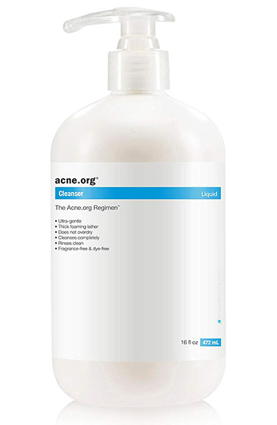 Best Acne Face Wash/ Cleansers for Normal Skin: Acne.Org Cleanser