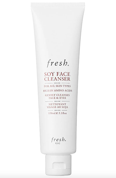 Best Acne Face Wash/ Cleansers for Sensitive Skin: Fresh Soy Face Cleanser