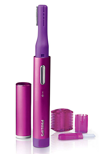 Best Eyebrow Trimmers & Facial Razors for Women: Philips PrecisionPerfect Compact Precision Trimmer 