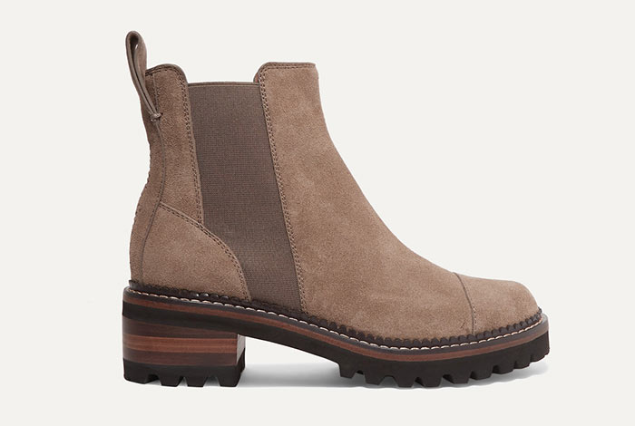Best Women's Chelsea Boots: See by Chloe Suede Chelsea Boots