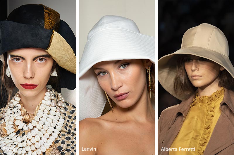 Spring Summer 2020 Hat Trends Spring 2020 Beauty And Accessory