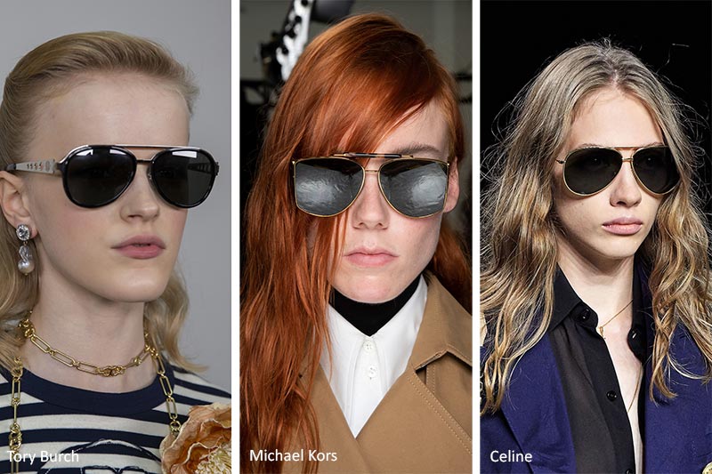 Spring/ Summer 2020 Sunglasses Trends: Aviator Sunglasses