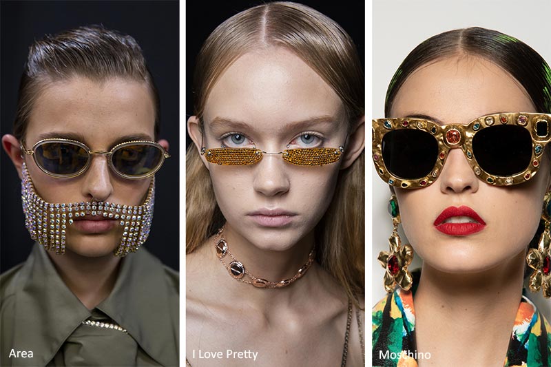 Spring/ Summer 2020 Sunglasses Trends: Blinged-Out Sunglasses