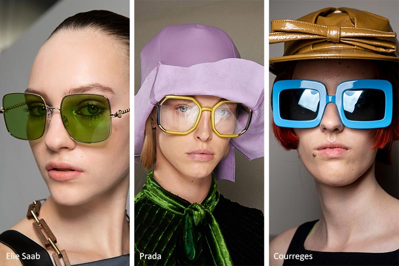 Spring/ Summer 2020 Sunglasses Trends: Large Square Sunglasses