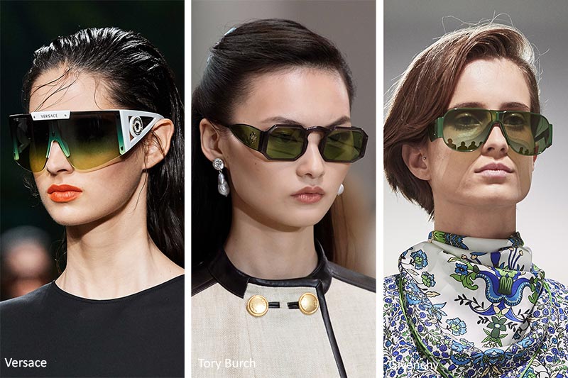 Spring/ Summer 2020 Sunglasses Trends: Sunglasses with Green Lenses