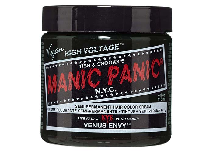 Best Green Hair Dye Kits: Manic Panic Venus Envy Dark Green Hair Dye Color
