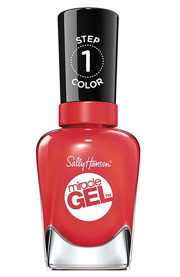 Best Nail Colors for Trapeze/ Flare Nails: Sally Hansen Apollo You Anywhere