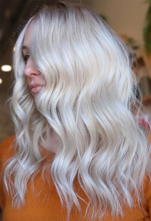 How to Dye Hair Platinum Blonde at Home - Glowsly