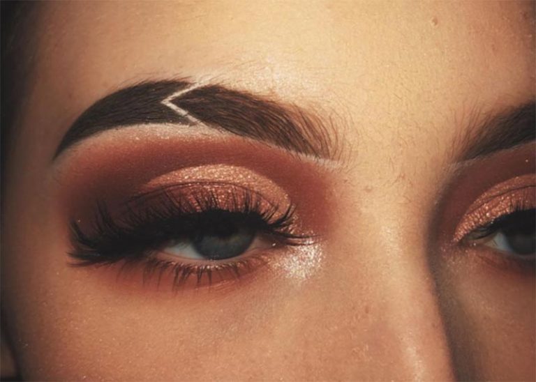 Eyebrow Slit Trend How to Do Eyebrow Slits Glowsly