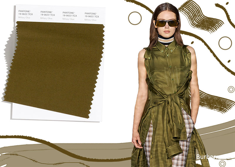 Pantone Fall/ Winter 2020-2021 Colors Trends: Military Olive