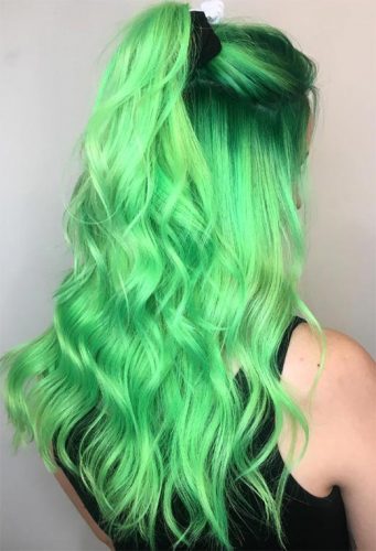 63 Offbeat Green Hair Color Ideas in 2022 to Inspire - Glowsly