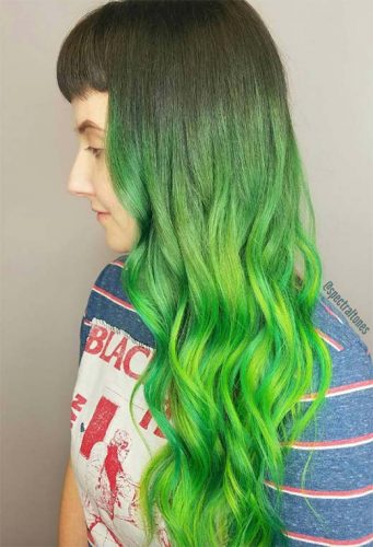 63 Offbeat Green Hair Color Ideas in 2022 to Inspire - Glowsly