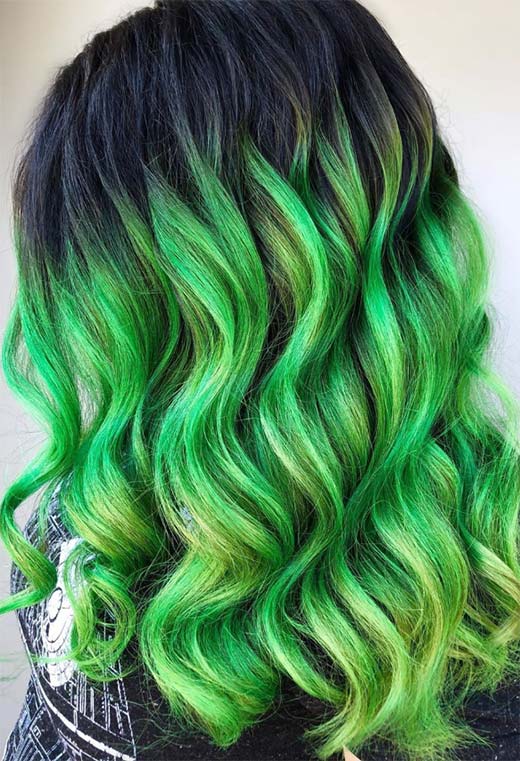 How to Care for Green Hair Color