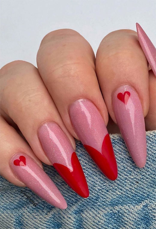 Different Nail Shapes: Squared Stiletto Nails