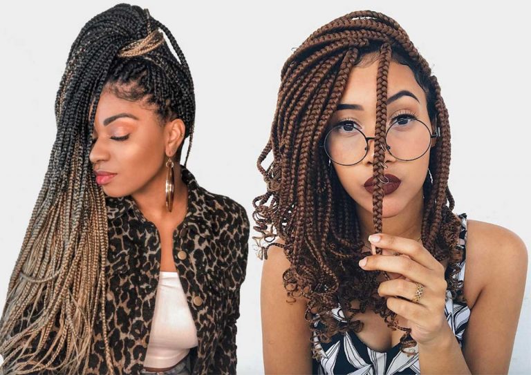 61 Badass Box Braids to Inspire in 2022 - Glowsly