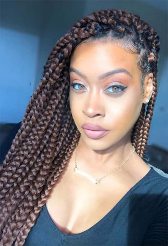 61 Badass Box Braids to Inspire in 2022 - Glowsly