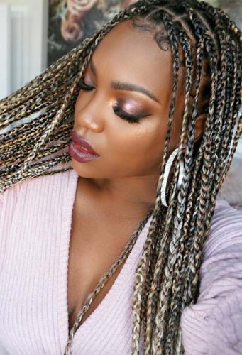 61 Badass Box Braids to Inspire in 2022 - Glowsly