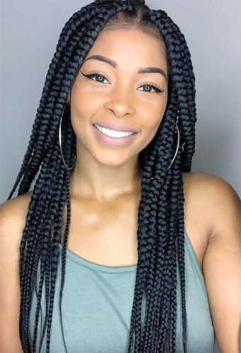 61 Badass Box Braids to Inspire in 2022 - Glowsly