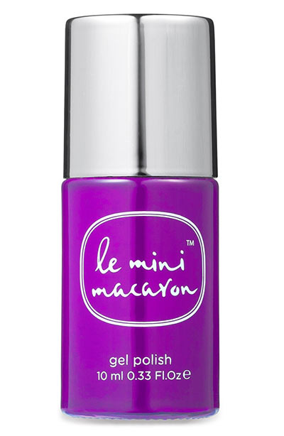 Best Neon Nail Polish Colors: Le Mini Macaron 1-Step Gel Polish in Grape