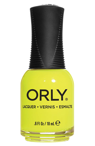 Best Neon Nail Polish Colors: Orly Nail Lacquer in Glowstick