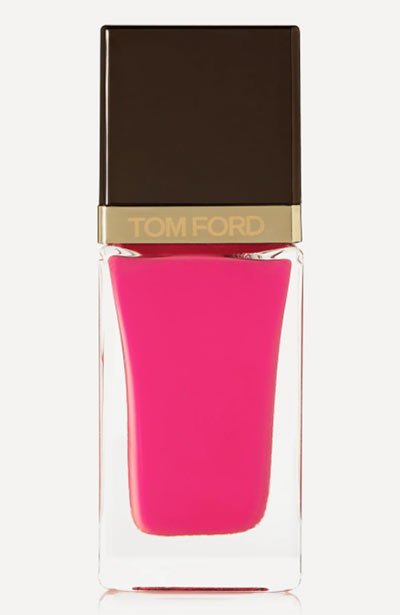 Best Neon Nail Polish Colors: Tom Ford Beauty Nail Polish in Indian Pink