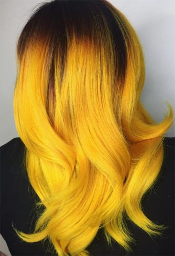 61 Sunshine Yellow Hair Color Shades in 2022 to Liven up Your Look