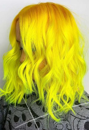 61 Sunshine Yellow Hair Color Shades in 2022 to Liven up Your Look