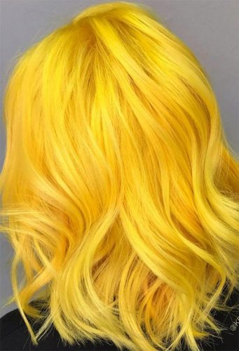 61 Sunshine Yellow Hair Color Shades in 2022 to Liven up Your Look