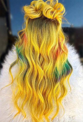 61 Sunshine Yellow Hair Color Shades in 2022 to Liven up Your Look