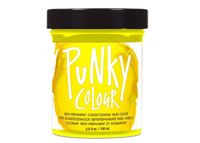 Best Yellow Hair Dye Kits: Punky Semi-Permanent Conditioning Hair Color in Bright Yellow