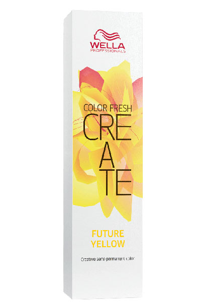 Best Yellow Hair Dye Kits: Wella Color Fresh Create Semi-Permanent Shades Hair Color in Future Yellow