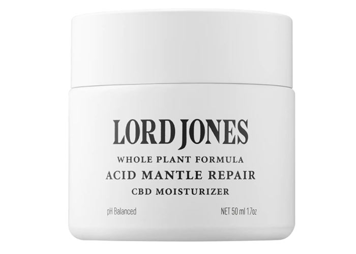 Best Sensitive Skin Products: Lord Jones Acid Mantle Repair Moisturizer With 250mg CBD and Ceramides