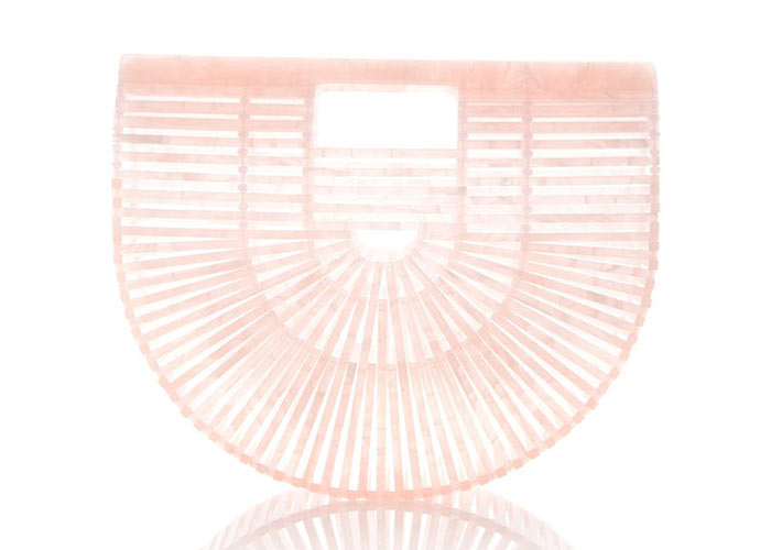 Best Designer Pink Bags: Cult Gaia Mini Acrylic Ark Bag