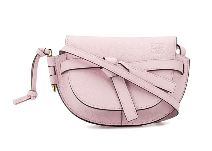 Túi màu hồng thiết kế đẹp nhất: Túi màu hồng Loewe Gate