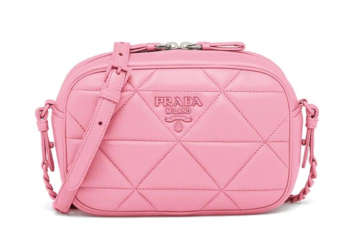 Best Designer Pink Bags: Prada Spectrum Crossbody Bag