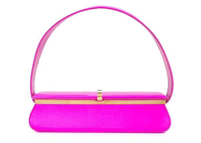 Best Designer Pink Bags: Victoria Beckham Foldover Top Box Bag