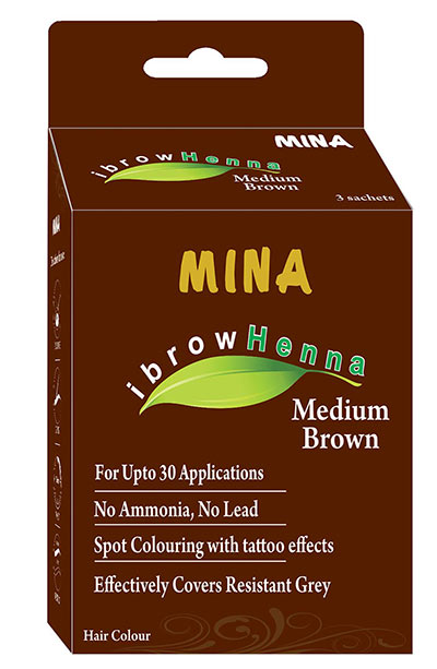 Best Eyebrow Dye Kits: Mina Eyebrow Henna