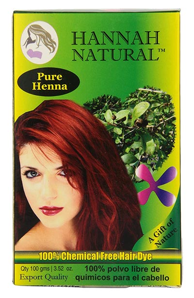 Best Henna Hair Dyes: Hannah Natural 100% Pure Henna Powder
