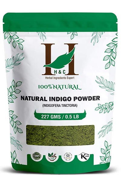 Best Indigo Powder for Hair: H&C 100% Natural Indigo Powder for Hair