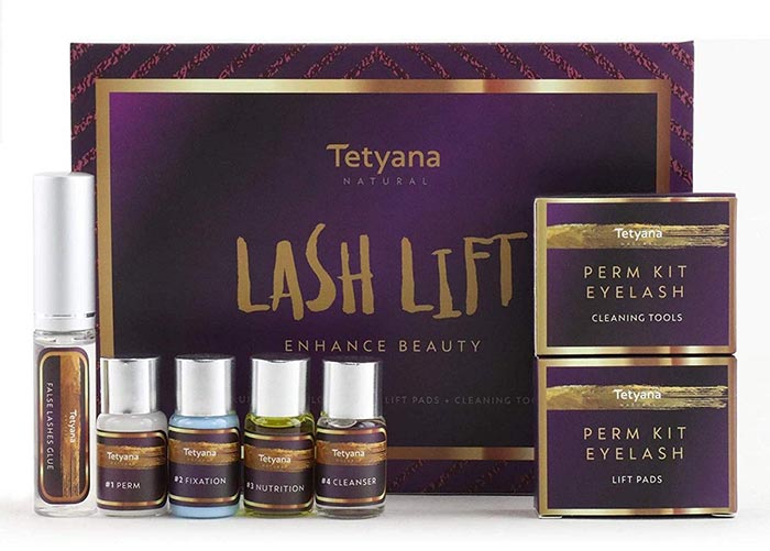 Best Lash Lift Kits: Tetyana Naturals Eyelash Perm Kit