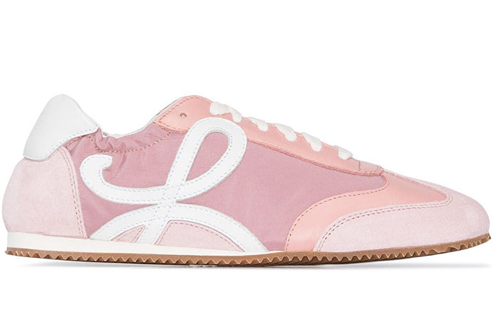 Best Pink Sneakers & Trainers for Women: Loewe Ballet Runner Sneakers