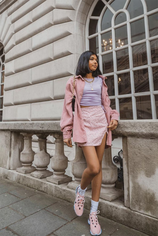 Pink Sneakers Outfit Ideas & Styling Tips