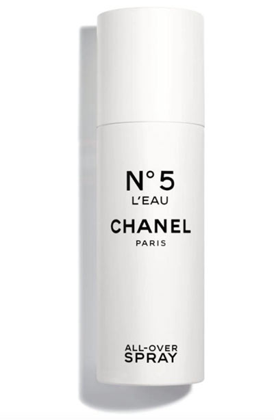 Best Body Mists & Sprays for Women: Chanel N°5 L'EAU L'eau All-Over Spray