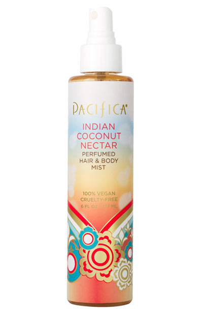 Best Body Mists & Sprays for Women: Pacifica Indian Coconut Nectar Hair & Body Mist