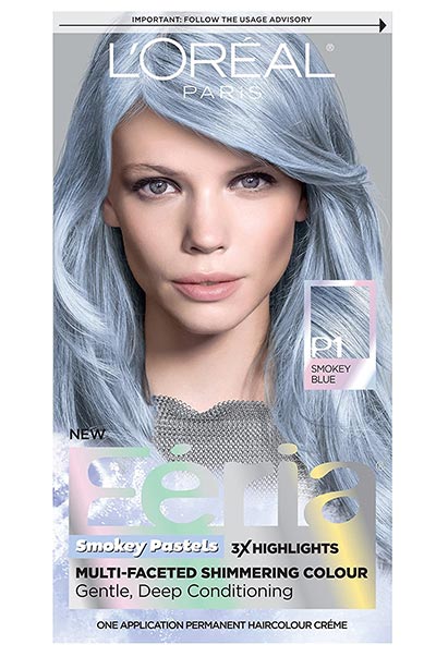 Best Holographic Hair Dye Kits: L'Oreal Paris Feria Multi-Faceted Shimmering Permanent Hair Color Pastels