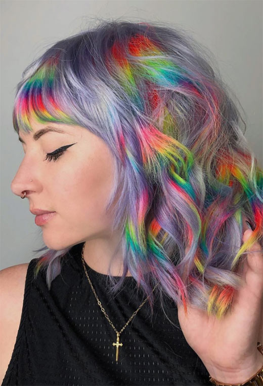 How to Care for Holographic Hair Color