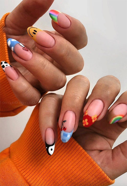 Diseños de uñas de flores: bonitas uñas de flores